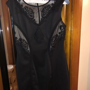 Black cocktail dress